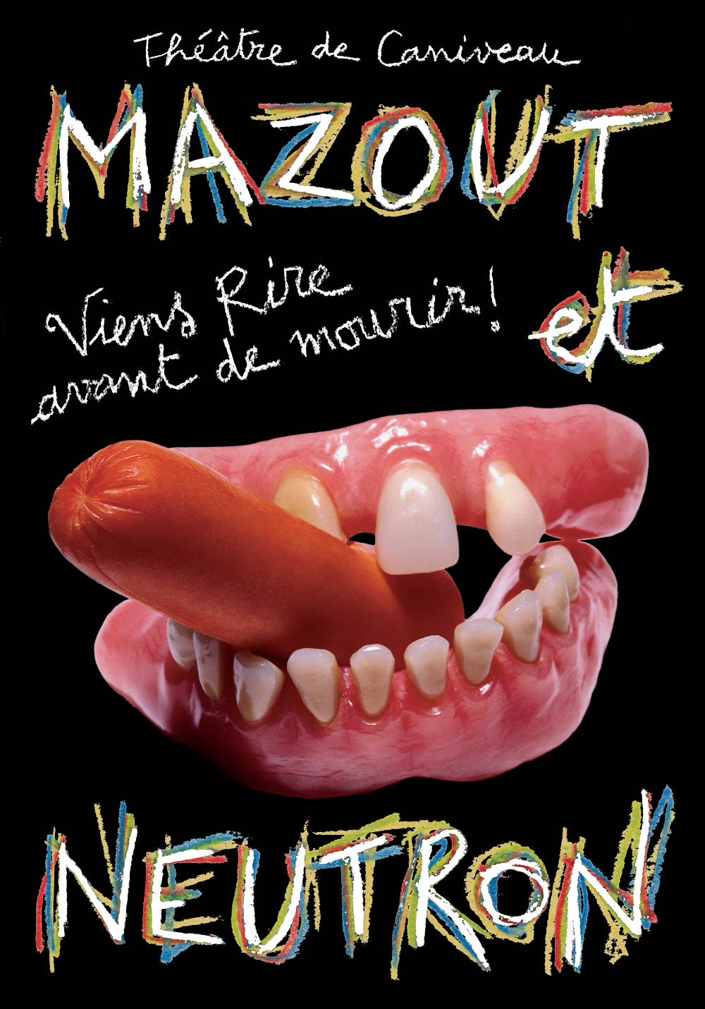 Aurélie Vilette © LesCrayons.net - Affiche du spectacle Mazout et Neutron