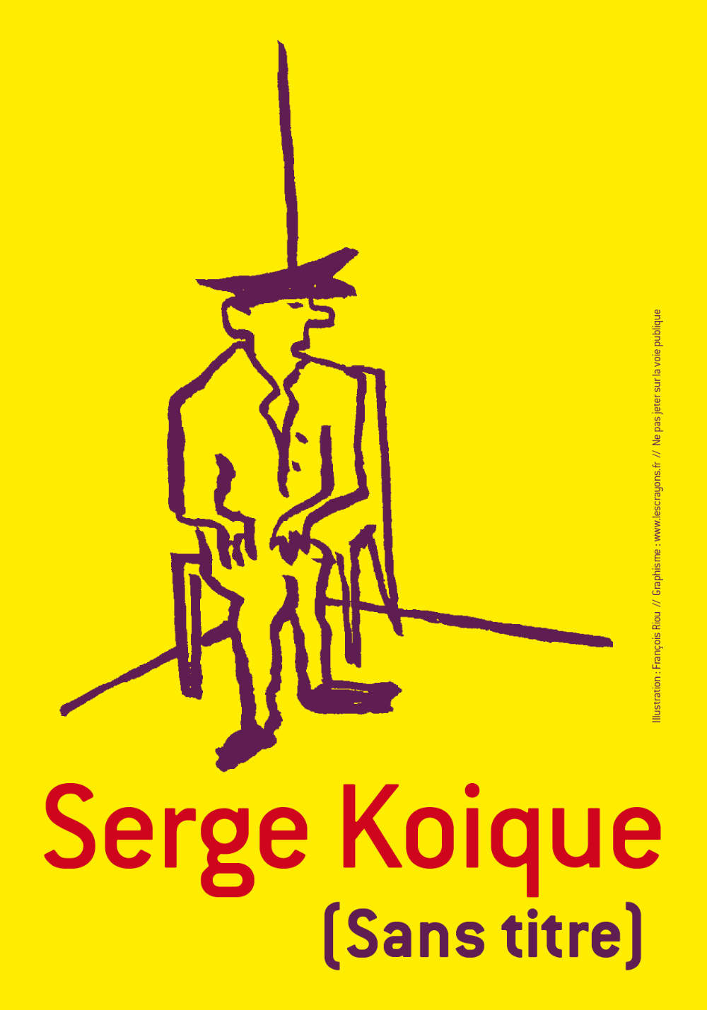 Aurélie Vilette © LesCrayons.net - Affiche du spectacle Serge Koike